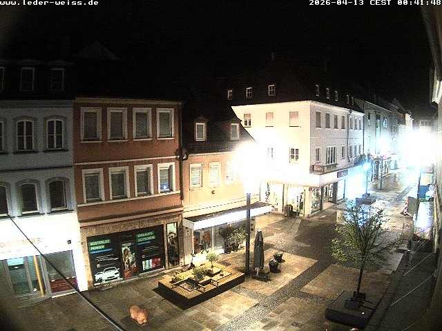 Archiv Foto Webcam Schweinfurt - Fußgängerzone
