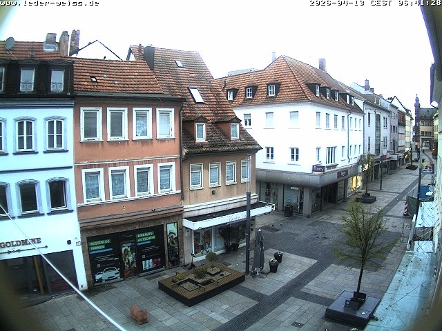 Archiv Foto Webcam Schweinfurt - Fußgängerzone