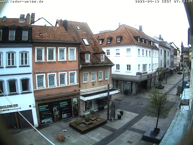 Archiv Foto Webcam Schweinfurt - Fußgängerzone