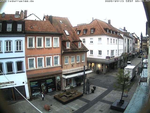 Archiv Foto Webcam Schweinfurt - Fußgängerzone
