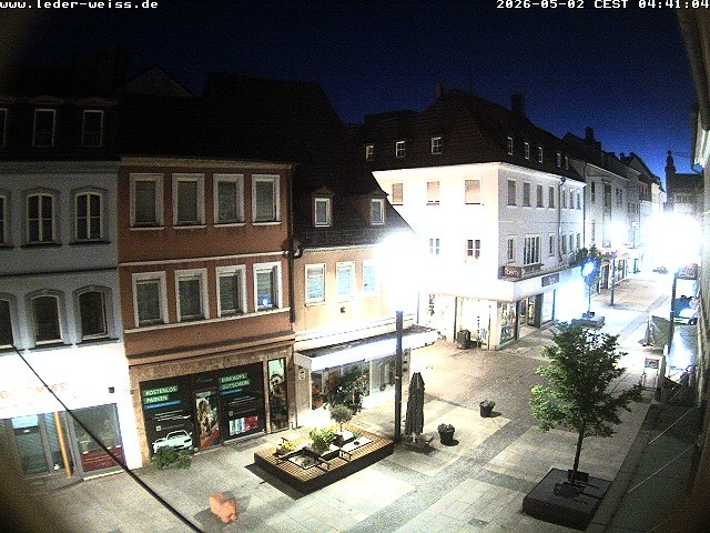 Archiv Foto Webcam Schweinfurt - Fußgängerzone