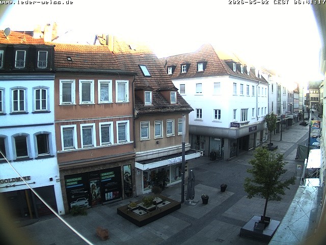 Archiv Foto Webcam Schweinfurt - Fußgängerzone