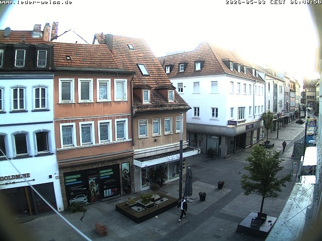 Archiv Foto Webcam Schweinfurt - Fußgängerzone