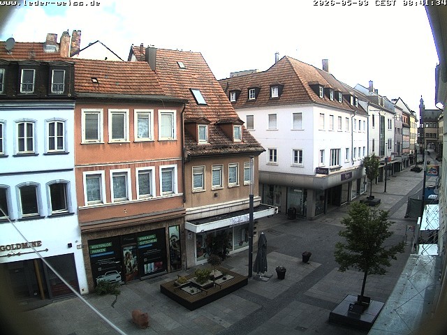 Archiv Foto Webcam Schweinfurt - Fußgängerzone