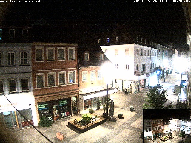 Archiv Foto Webcam Schweinfurt - Fußgängerzone