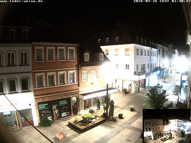 Archiv Foto Webcam Schweinfurt - Fußgängerzone