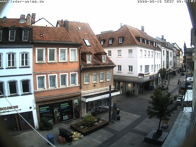 Archiv Foto Webcam Schweinfurt - Fußgängerzone