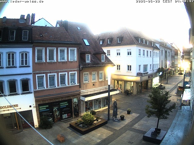 Archiv Foto Webcam Schweinfurt - Fußgängerzone