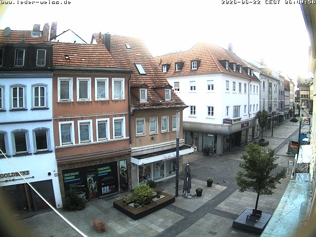 Archiv Foto Webcam Schweinfurt - Fußgängerzone