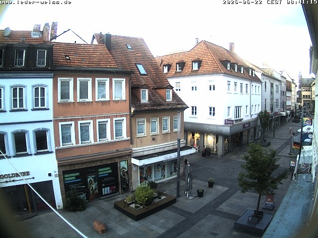 Archiv Foto Webcam Schweinfurt - Fußgängerzone