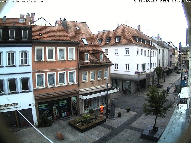 Archiv Foto Webcam Schweinfurt - Fußgängerzone