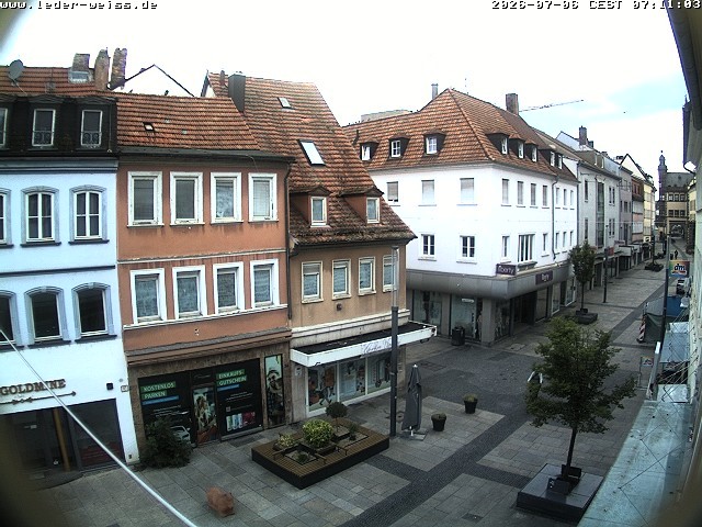Archiv Foto Webcam Schweinfurt - Fußgängerzone