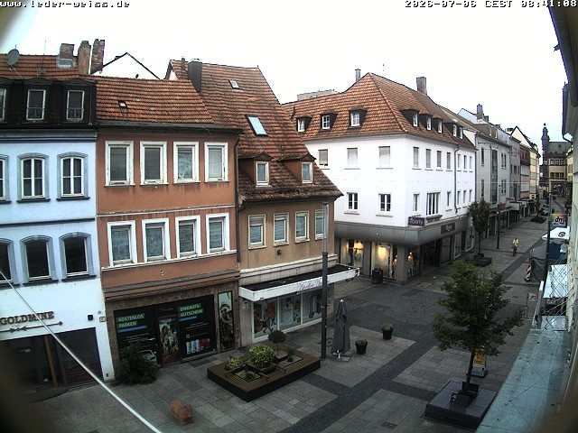 Archiv Foto Webcam Schweinfurt - Fußgängerzone