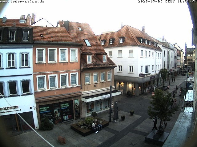 Archiv Foto Webcam Schweinfurt - Fußgängerzone
