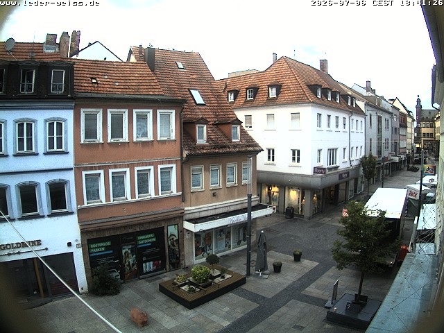 Archiv Foto Webcam Schweinfurt - Fußgängerzone