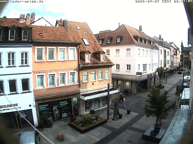 Archiv Foto Webcam Schweinfurt - Fußgängerzone