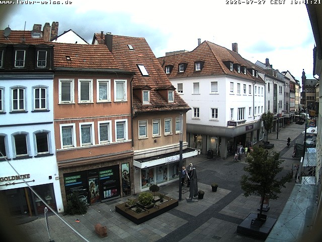 Archiv Foto Webcam Schweinfurt - Fußgängerzone