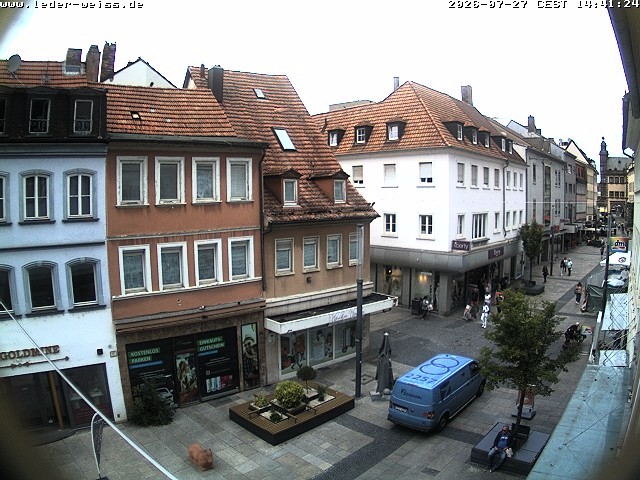 Archiv Foto Webcam Schweinfurt - Fußgängerzone