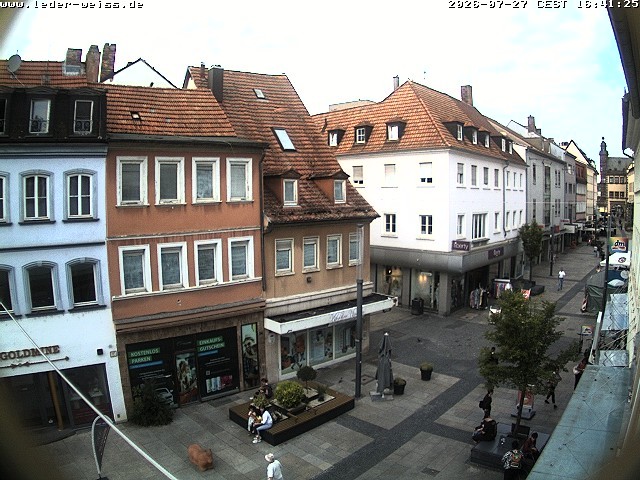 Archiv Foto Webcam Schweinfurt - Fußgängerzone
