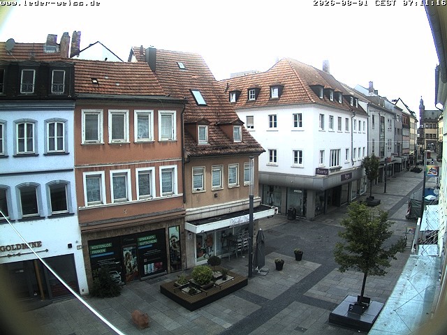 Archiv Foto Webcam Schweinfurt - Fußgängerzone