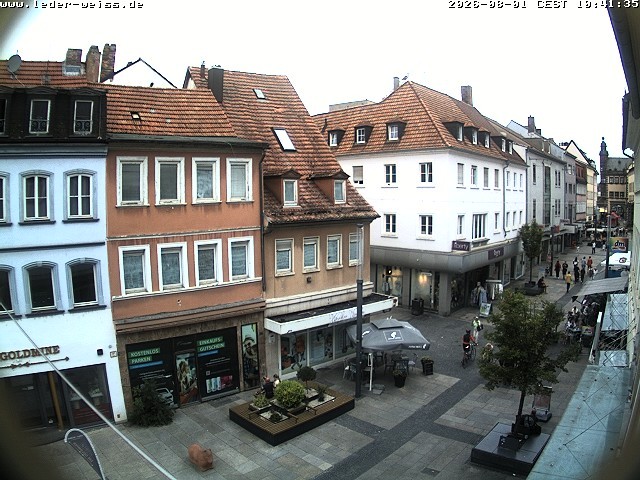 Archiv Foto Webcam Schweinfurt - Fußgängerzone