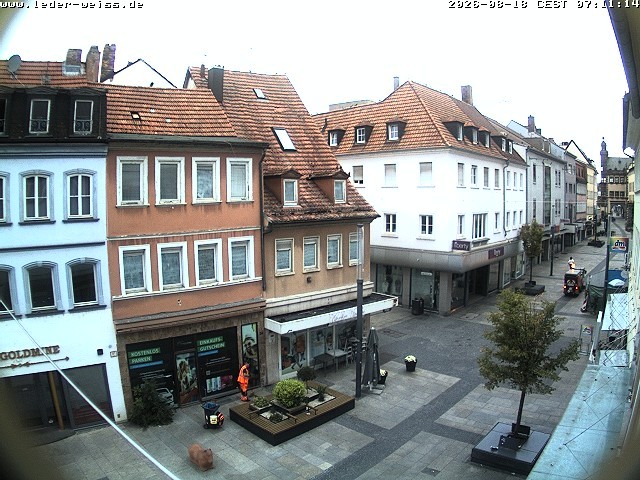 Archiv Foto Webcam Schweinfurt - Fußgängerzone