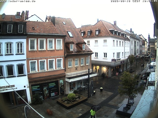 Archiv Foto Webcam Schweinfurt - Fußgängerzone