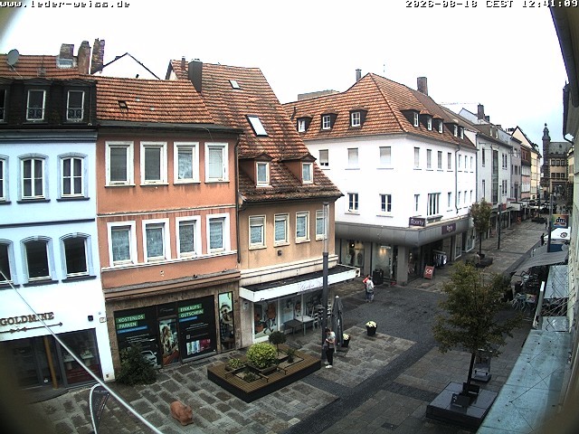 Archiv Foto Webcam Schweinfurt - Fußgängerzone