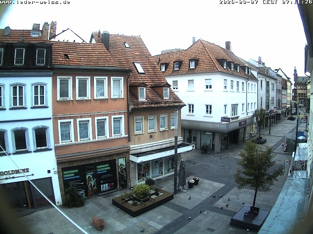 Archiv Foto Webcam Schweinfurt - Fußgängerzone