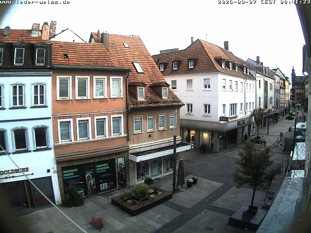 Archiv Foto Webcam Schweinfurt - Fußgängerzone