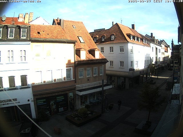 Archiv Foto Webcam Schweinfurt - Fußgängerzone
