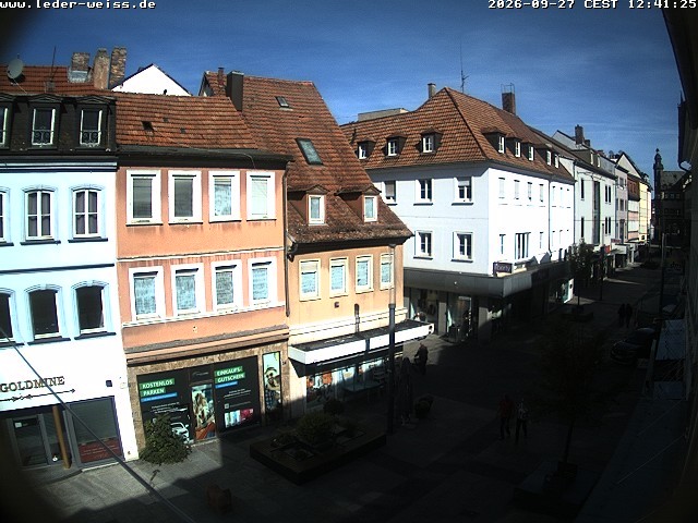 Archiv Foto Webcam Schweinfurt - Fußgängerzone
