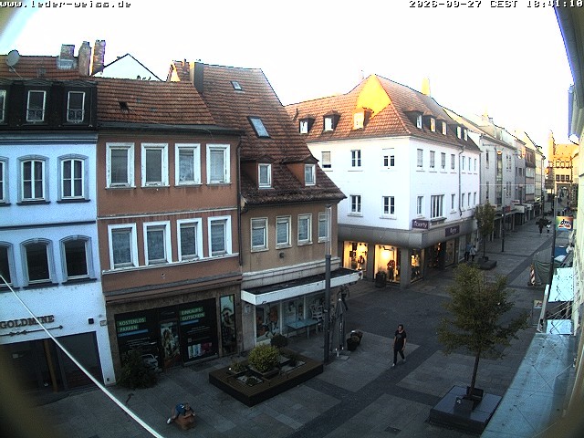 Archiv Foto Webcam Schweinfurt - Fußgängerzone