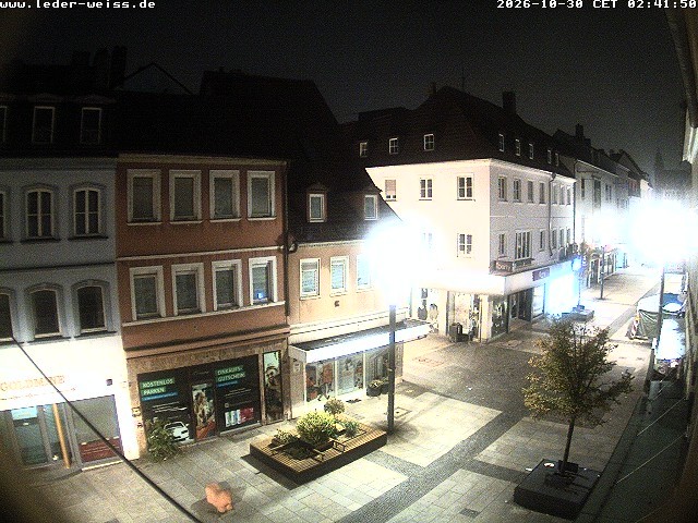 Archiv Foto Webcam Schweinfurt - Fußgängerzone
