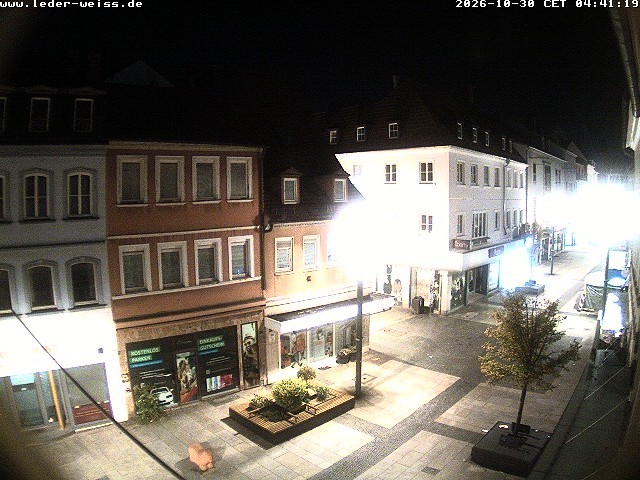 Archiv Foto Webcam Schweinfurt - Fußgängerzone