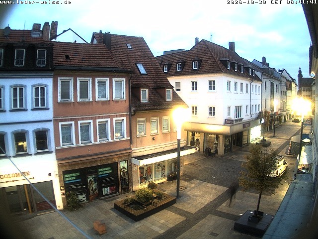 Archiv Foto Webcam Schweinfurt - Fußgängerzone