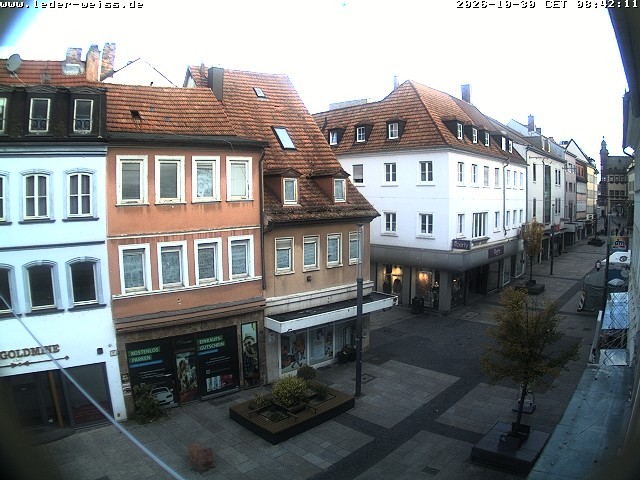 Archiv Foto Webcam Schweinfurt - Fußgängerzone