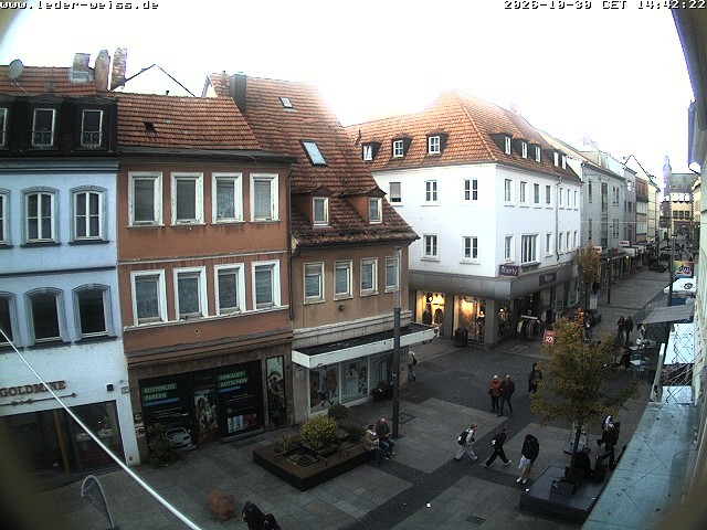 Archiv Foto Webcam Schweinfurt - Fußgängerzone