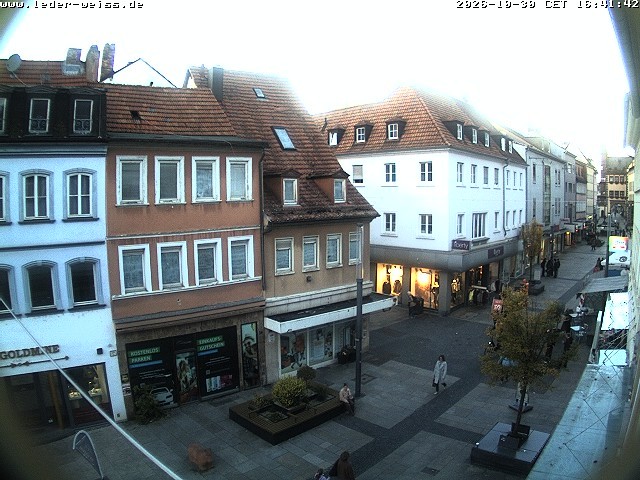 Archiv Foto Webcam Schweinfurt - Fußgängerzone