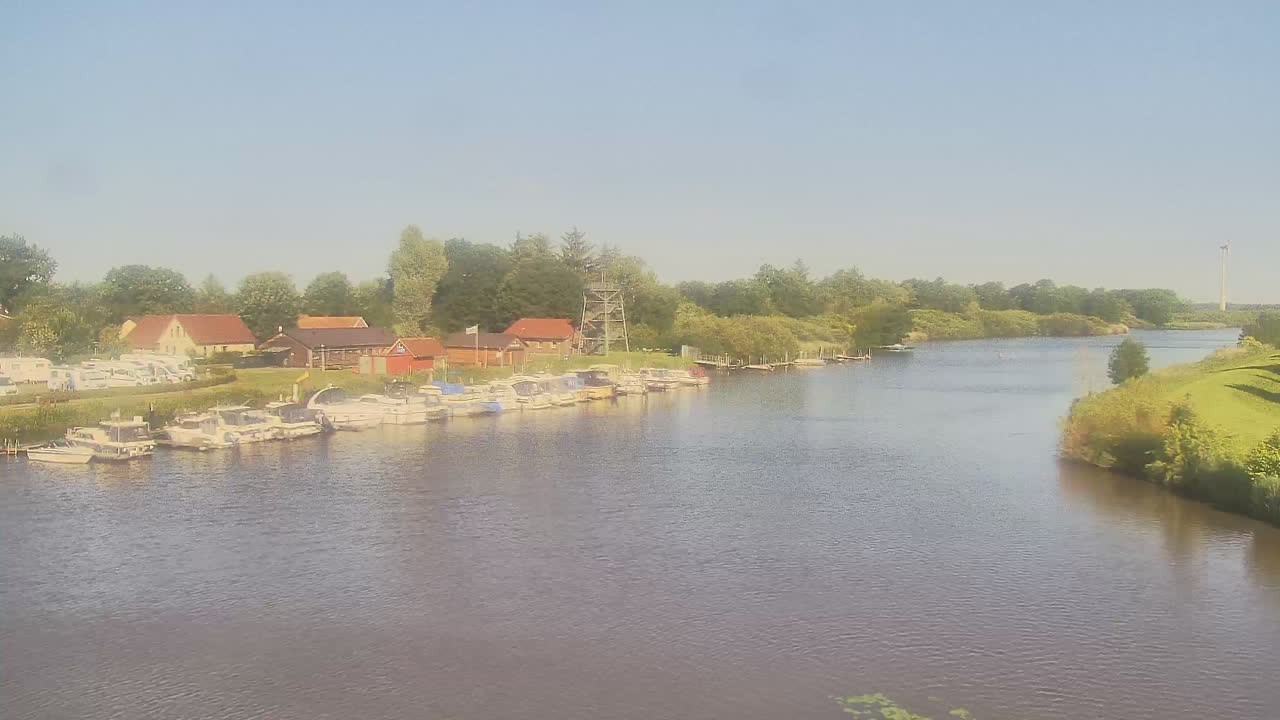 Archiv Foto Webcam Barßel: Bootshafen