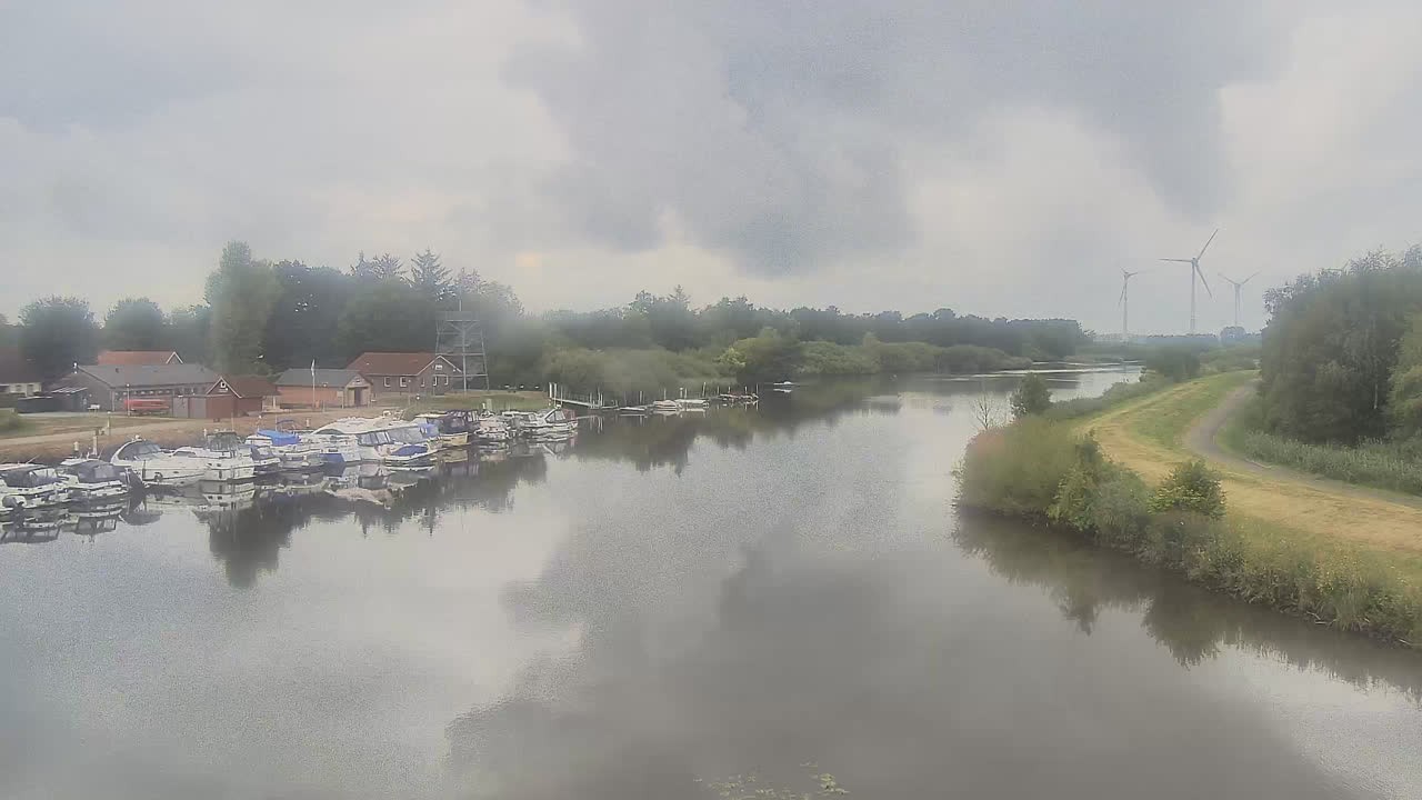Archiv Foto Webcam Barßel: Bootshafen