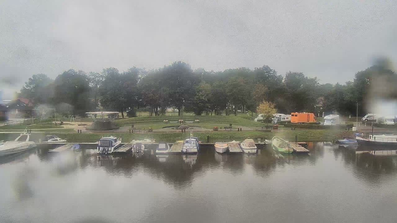 Archived image Webcam Barßel at the boat harbour