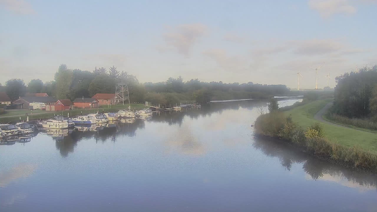 Archiv Foto Webcam Barßel: Bootshafen