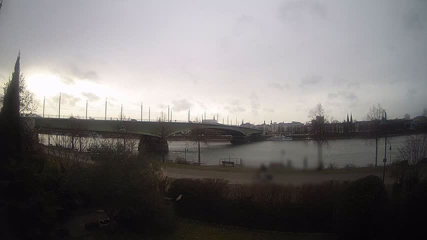 Archiv Foto Webcam Kennedybrücke in Bonn