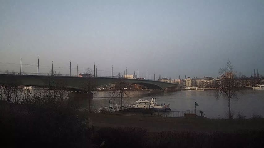 Archived image Webcam Kennedy Bridge in Bonn