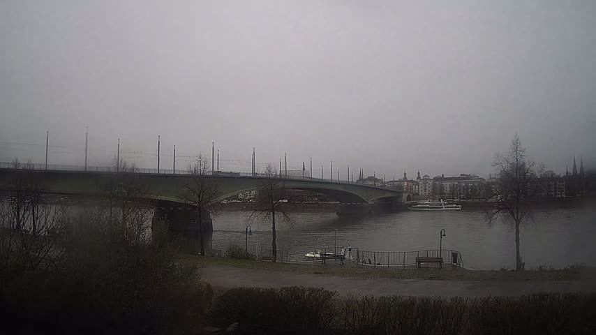 Archiv Foto Webcam Kennedybrücke in Bonn