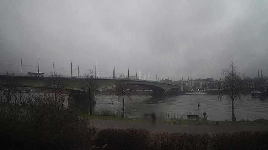 Archiv Foto Webcam Kennedybrücke in Bonn