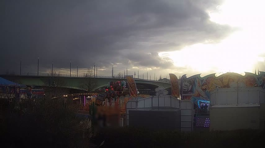 Archiv Foto Webcam Kennedybrücke in Bonn