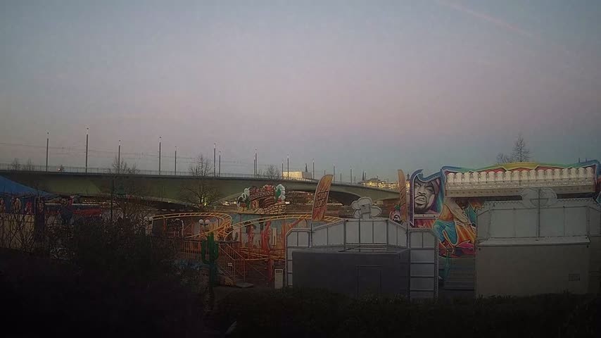 Archiv Foto Webcam Kennedybrücke in Bonn