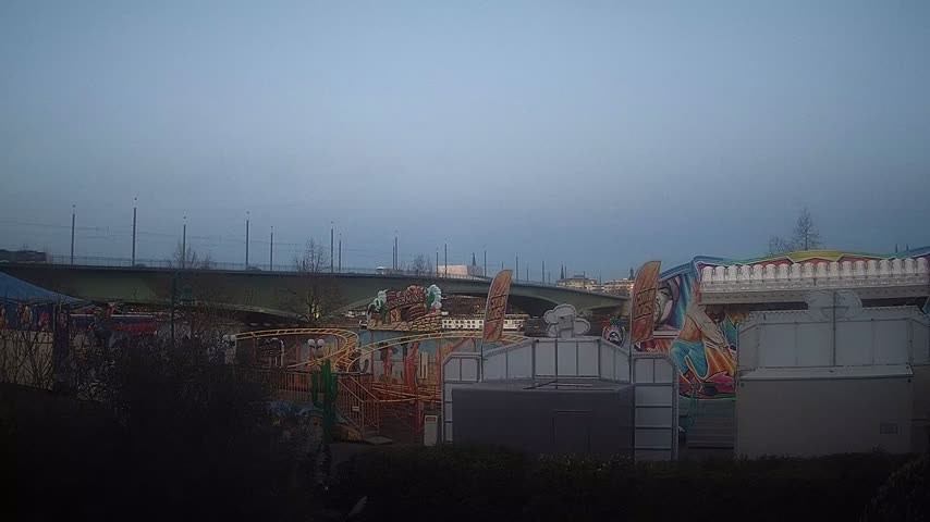 Archiv Foto Webcam Kennedybrücke in Bonn